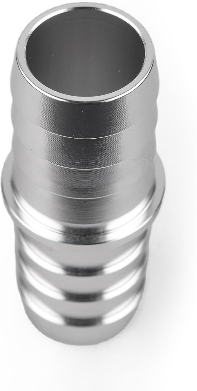 3/4" Hose Barb Splice Coupler Repair Fitting Aluminum Adapter 2Pcs