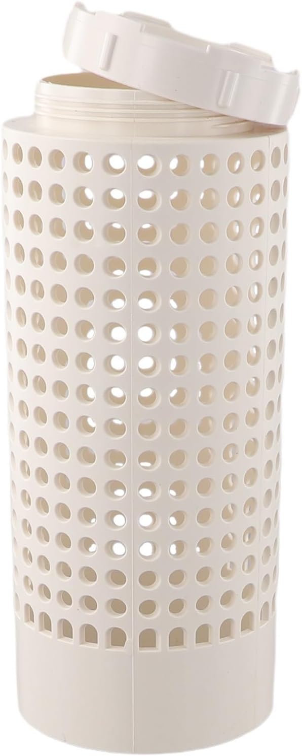 Underground Worm Farm, Outdoor Worm Compost Bin, Garden Mini Vermicomposting bin with Holes and Lid, for Garden Vegetable Patch Backyard(1Pcs)