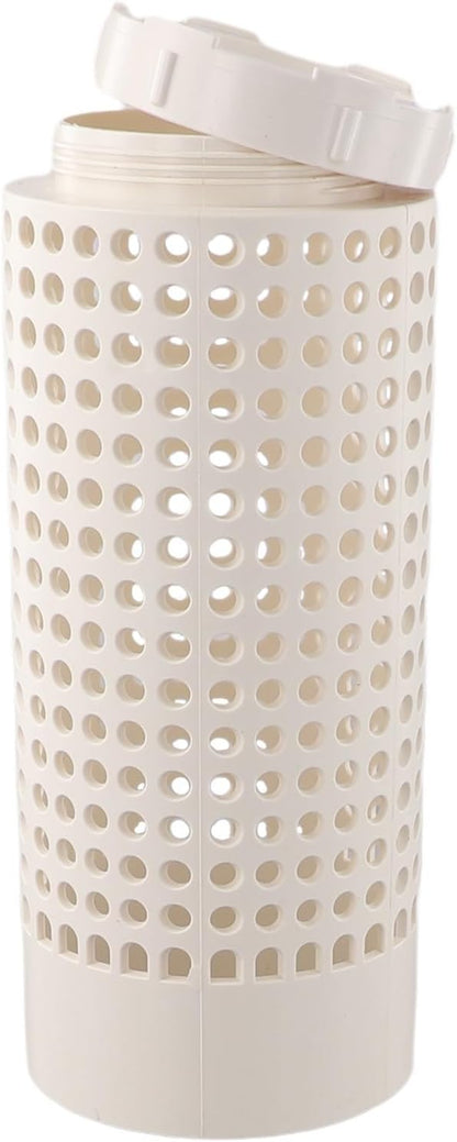 Underground Worm Farm, Outdoor Worm Compost Bin, Garden Mini Vermicomposting bin with Holes and Lid, for Garden Vegetable Patch Backyard(1Pcs)