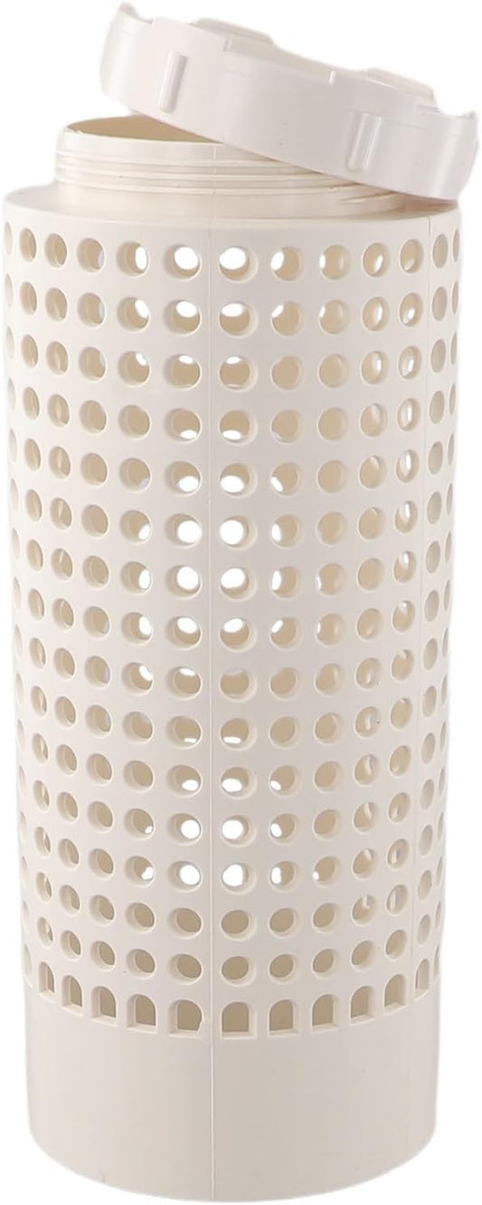 Underground Worm Farm, Outdoor Worm Compost Bin, Garden Mini Vermicomposting bin with Holes and Lid, for Garden Vegetable Patch Backyard(1Pcs)