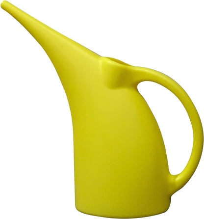 KP KOOL PRODUCTS Small Watering Can 1/2 Gallon for Indoor Plants - Outdoor Watering Can for Garden - Yellow Plant Waterer - 1 Pack