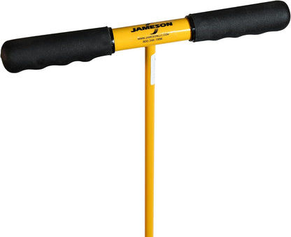 Non-Conductive Fiberglass Soil Probe - 48 Inch Length for Cable and Pipe Detection - Rounded Tip