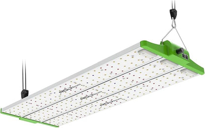 RDJ Bouns 240W Led Grow Light with UV IR, Adjustable Panel Angle, 0-100 Dimmer, Daisy Chain, 2x4 Grow Lights for Indoor Plants Full Spectrum Perfect for 4x2,3x4 Tent