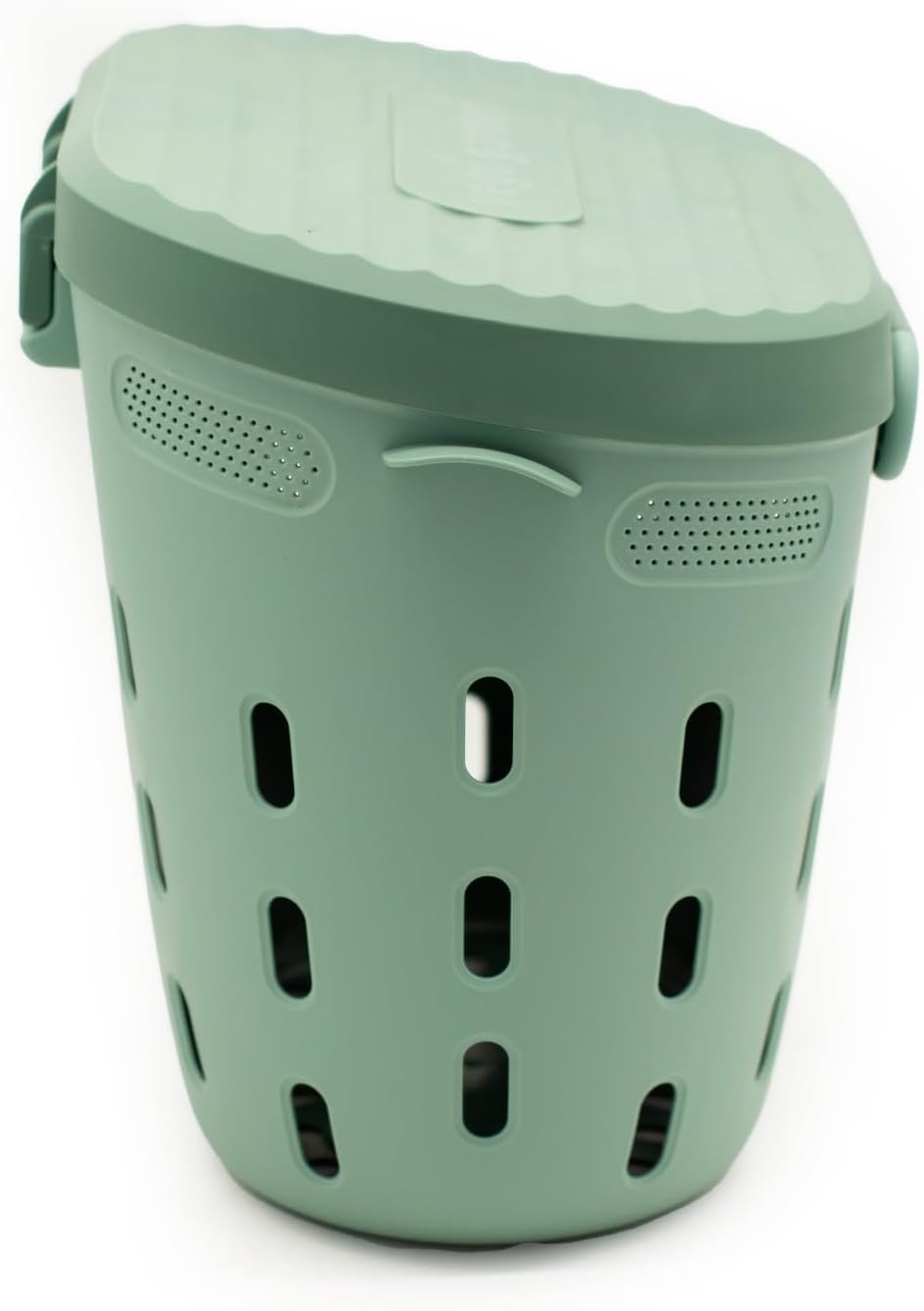 Vego Garden In-Ground Worm Composter Outdoor Farm Compost Bin 7 Gallons BPA-Free Composting System for Raised Garden Beds Sage Green, Twin Pack