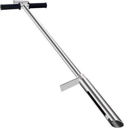 HOMIER 40"(1 Meter) Soil Sampler Probe 304 Stainless Steel with Ejector and Foot Pedal