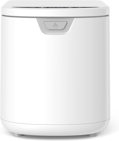 4L(Max) Electric Composter for Kitchen, Smart Countertop Compost Bin with Low Noise, Odorless, Auto Self-Cleaning, LED Display, Turns Food Waste to Fertilizer for Home