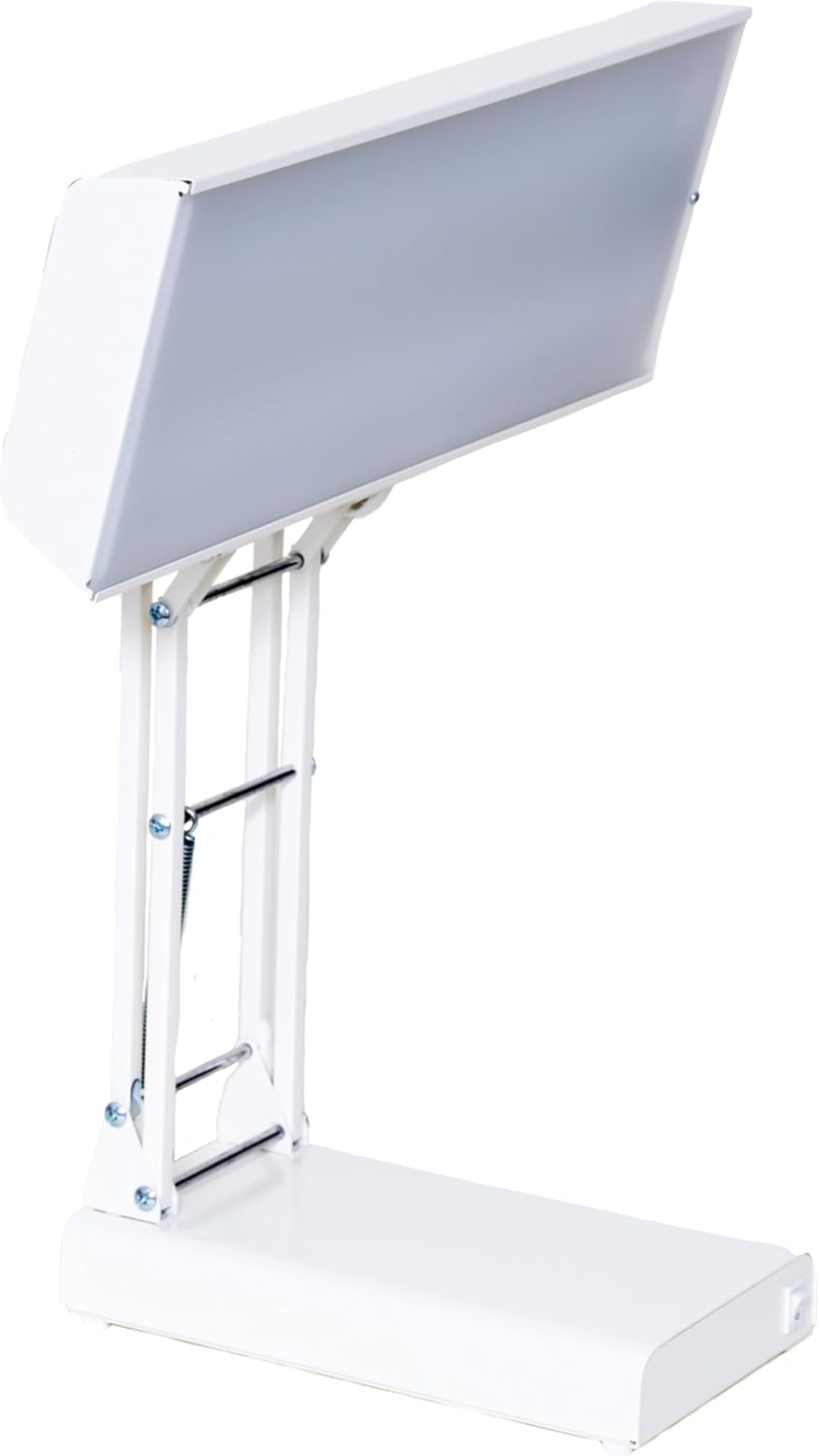 Northern Light Technologies NLT Adjustable Desk lamp - 10000 Lux Light Therapy Lamp - Full Spectrum Light Therapy Desk Light for Natural Mood and Energy Enhancement, Sunlight Desk Lamp, Beige