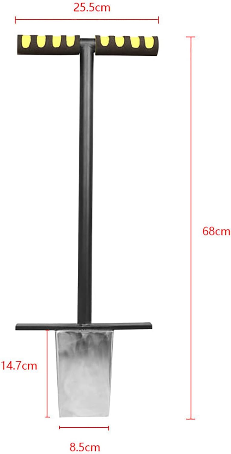 Stainless Steel Soil Probe - Professional Core Sampler for Gardens, Lawns, Farms, and Golf Courses - Durable Soil Sampling Tool
