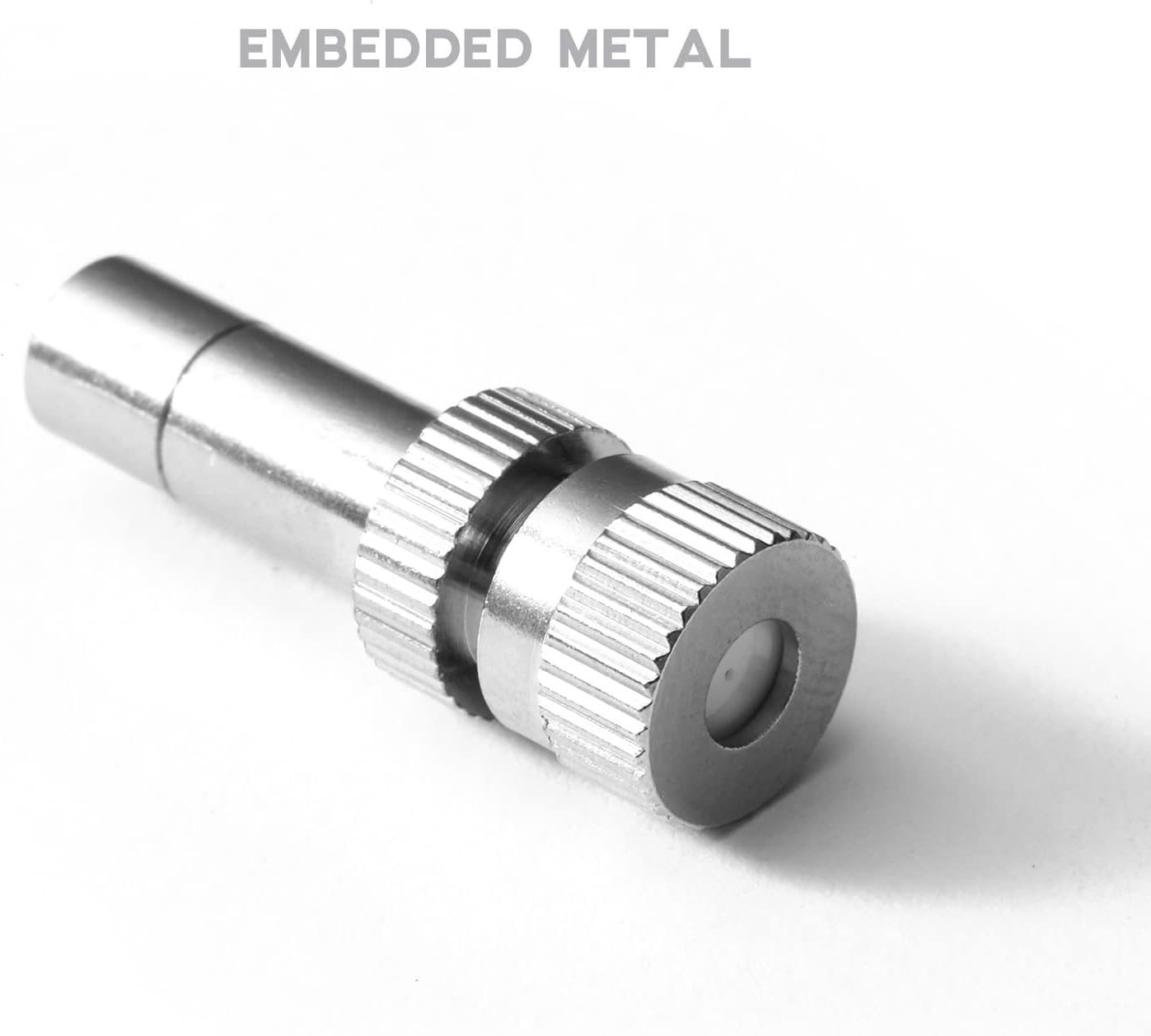 Reptile Misting Spray Nozzle for Rainforest Tank Pet Cooling Adjustable Reptile Nozzle Fogger Mist Sprinkler for Full Water Coverage, Replacement Micro Spray Nozzles, 2PCS