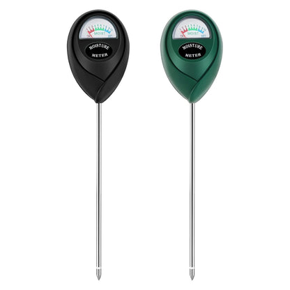 Plant Moisture Meter, Plant Water Meter, Soil Moisture Meter for House Plants for Garden, Lawn, Farm, Indoor & Outdoor Use, No Batteries Required (Green + Black)