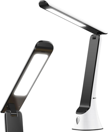 Light Therapy Lamp, 10000 LUX UV-Free LED Sunlight, Full Spectrum Mood Light With Touch Control and Night Light Function for Work, Office, Home - White