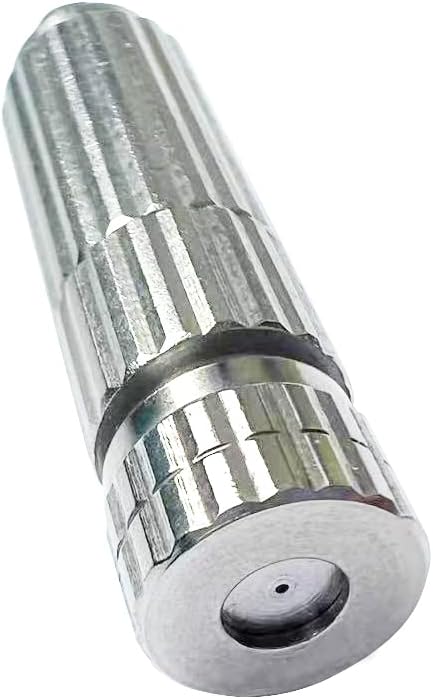 High Pressure All Stainless Steel Misting Nozzle with Filter Mesh for Outdoor Cooling Mist System, 0.5mm Orifice 10pcs