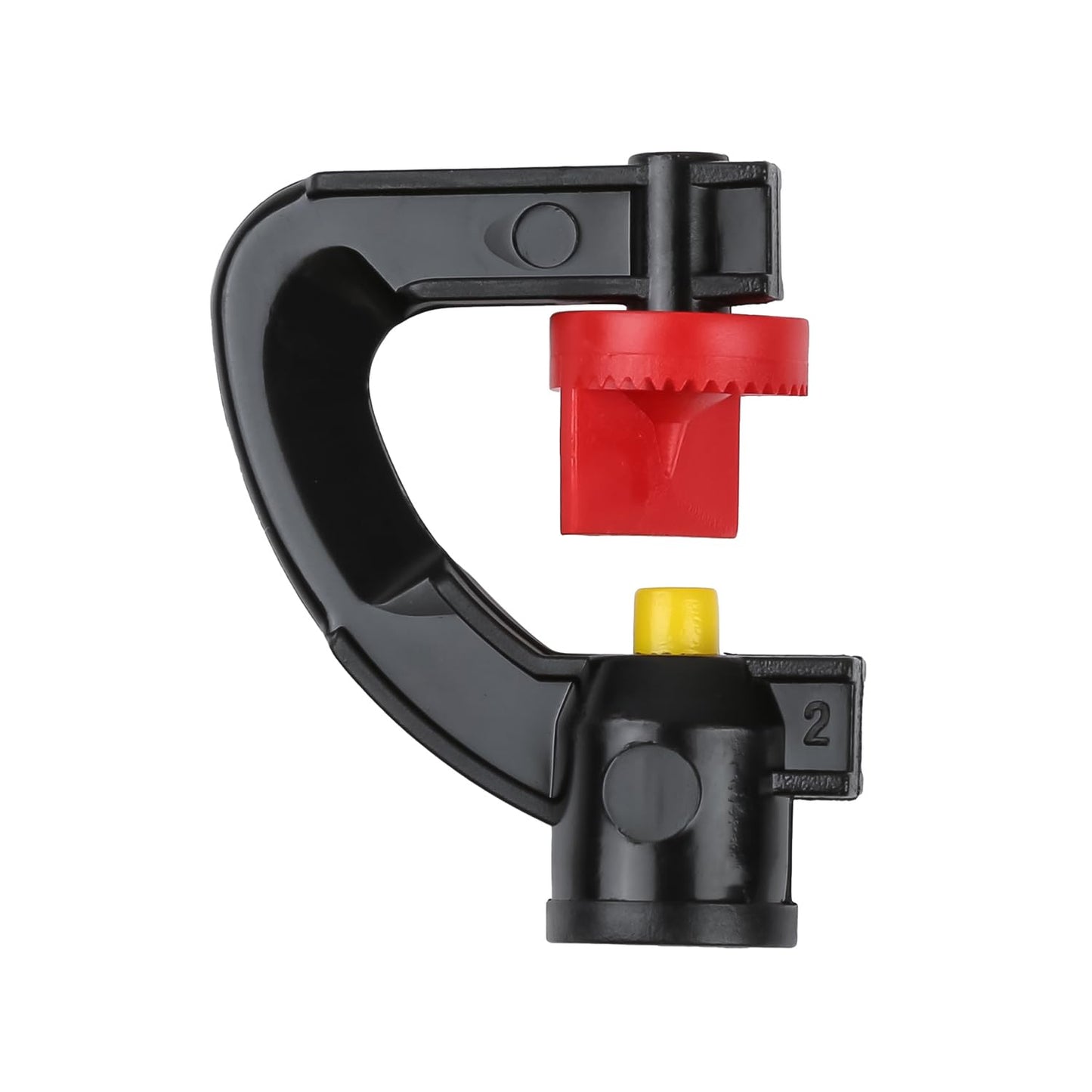 Drip Irrigation Micro Spray Nozzles: 12 pcs 180° Half Circle Pattern Sprayer Heads for Home Garden Lawn Vegetable Farm Automatic Watering System