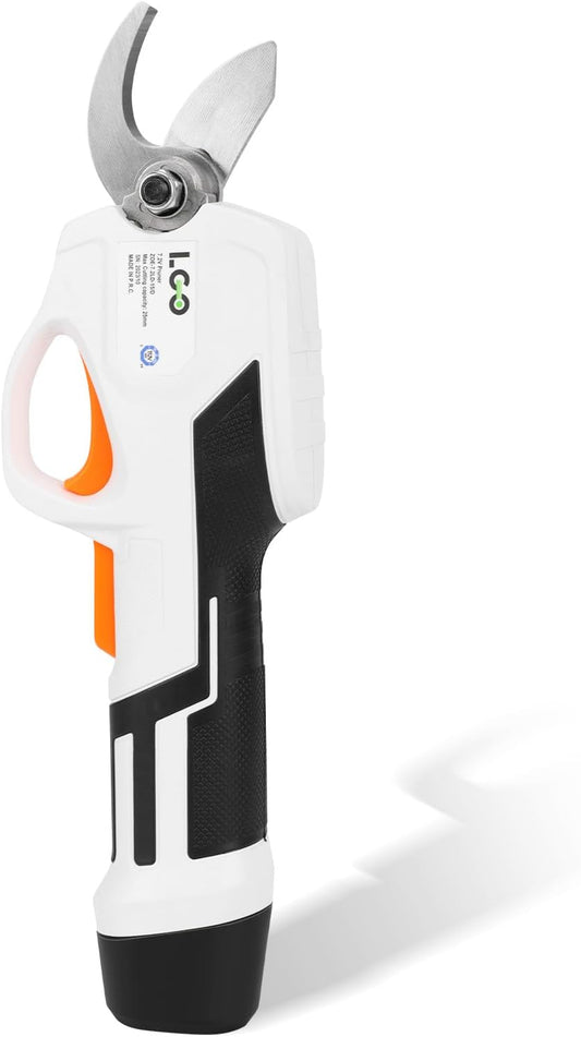LIGO 7.2V Cordless Pruner for Garden Care with Safety Protection, Max 13mm Cutting Diameter incl. 2.0Ah Built-in Battery&Charger