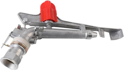 1.5" Agriculture Irrigation Spray Gun Sprinkler Large-Area Irrigation Spray Gun Garden Farm Watering Sprinkler 360° Adjustable Watering for Farms, Orchards, Tea Gardens, Forestry,Pack of 2