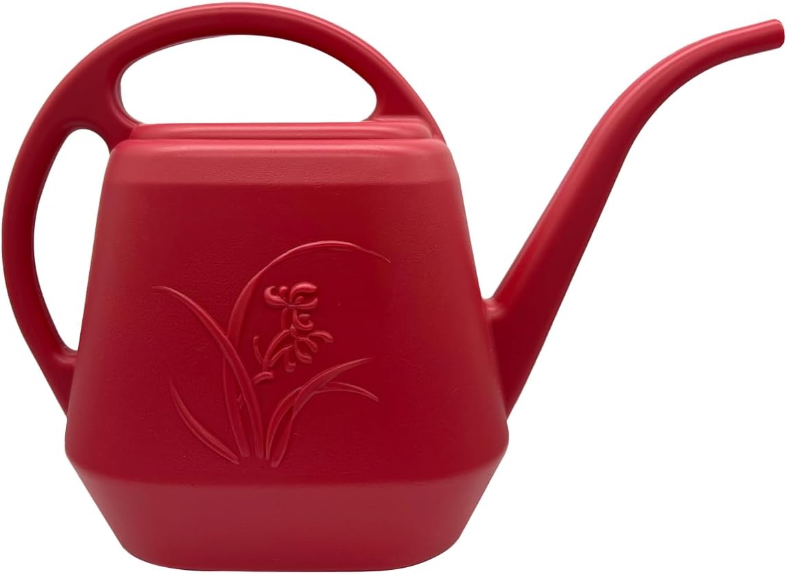Watering Can for Indoor and Outdoor Plant - 1/2 Gallon - Wine Red