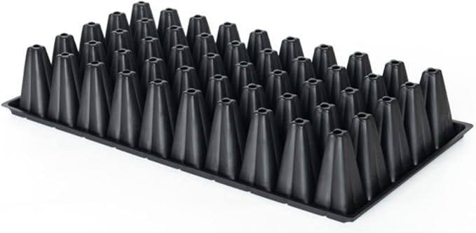Nothers RooTrimmer 50 Cell, 10pcs-Pack Thick Durable Seedling Plastic Nursery Trays (GGQB50, 10/20) 1