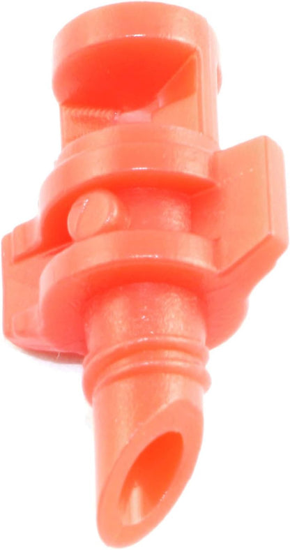 DGZZI 40pcs Sprayer 360 Degree Micro Garden Lawn Water Sprayer Misting Nozzle Sprinkler Irrigation System for Hydroponic and Aeroponic Misters and Cloners Red