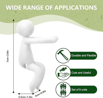 Plant Propagation Buddy, Plant Cutting Holders People, Plant Nurturing Decorative Plant Supports, Propagation Friends for Indoor Gardens or for Sprouts, Stems, Shoots and Cuttings