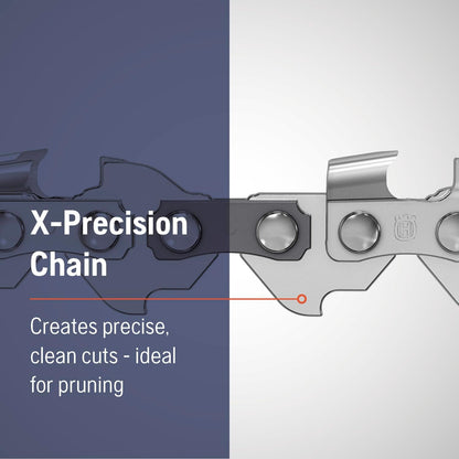 Husqvarna DP110 Pole Saw Attachment, 10-Inch FLXi Compatible Electric Pole Saw Attachment, Hook and Harness Included for Easy Storage and Additional Support