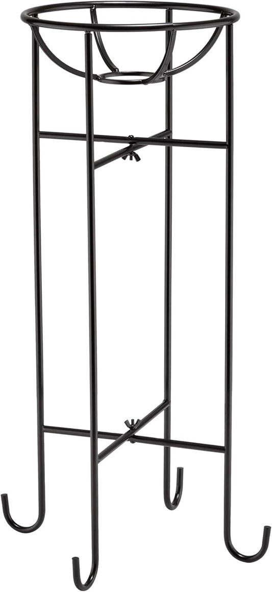 Alpine Corporation 24" Tall Indoor/Outdoor Metal Gazing Globe Display Stand