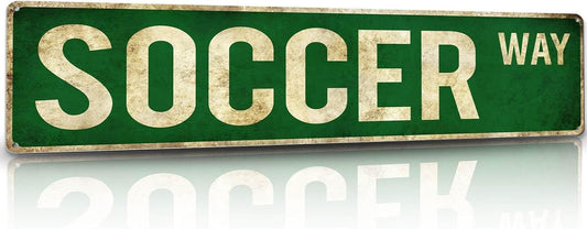 Rasonus Soccer Gifts for Boys 8-12 Men Soccer Poster Wall Decor for Girls Room, Vintage Sports Decor Teen Boys Birthday Christmas Wall Art for Bedroom Man Cave