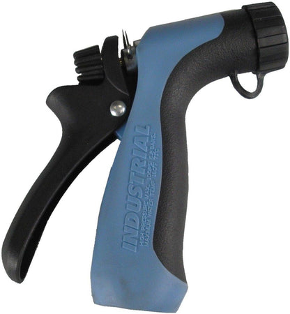 Hi Tech High-Pressure Heavy-Duty Hose Nozzle – 100 PSI Max, 160F Water Temp, Pistol Grip with Threaded Front for Cleaning Tools, Fits Standard Garden Hoses