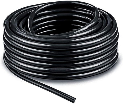 Bonviee 50 FT Blank Distribution Tubing Irrigation Drip Hose, 1/4 Inch Drip Line for Garden Watering System