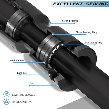 30PCS Push-to-Fit Drip Irrigation Emitters for 1/4 inch Irrigation Tubing, Adjustable 360 Degree Vortex Drip Emitters with Stake, Irrigation Dripper Sprinklers for Drip Irrigation System