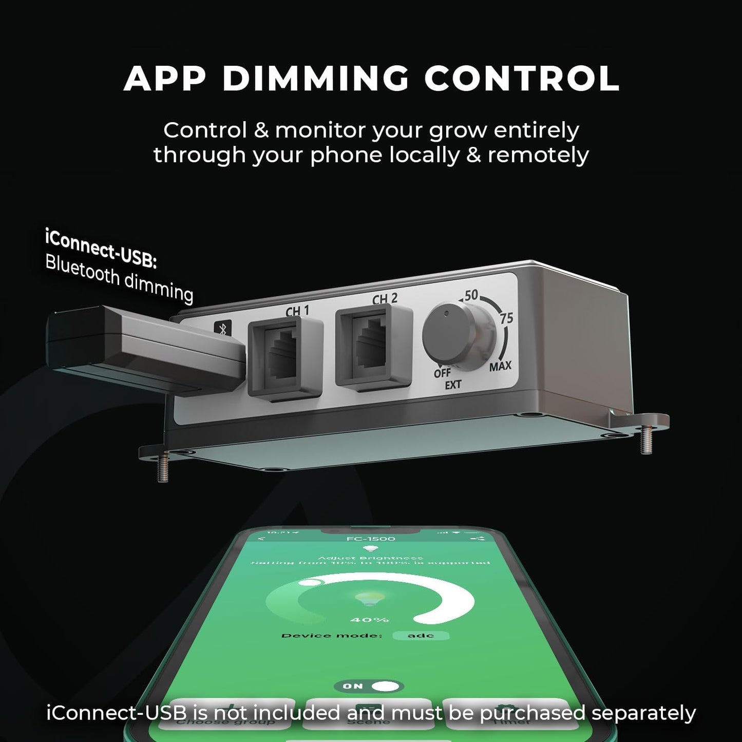 MARS HYDRO 3x3 Smart Grow Tent Kit Complete System,150W FC1500 Samsung LM301H Grow Light,App Dimming Control,1680D High Reflective Mylar,with Smart WiFi App Control Ventilation System,10 Speed Fan