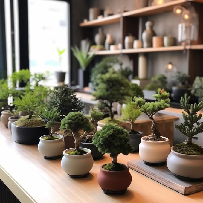 Bonsai Starter Kit – Growing Jacaranda Bonzai Tree from Seeds | Complete Indoor Tree Kit for Growing Plants with Tools & Planter – Gardening Gifts for Mother, Women & Men