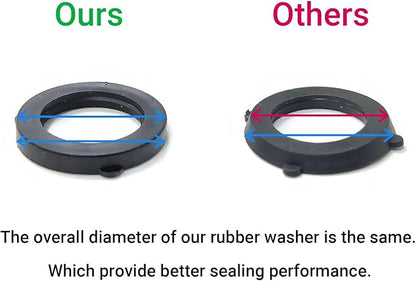 44 Pack Garden Hose Washers Rubber Washers, Thick Garden Hose Gasket Fit for All Standard 3/4" Garden Hose and Water Faucet Fittings