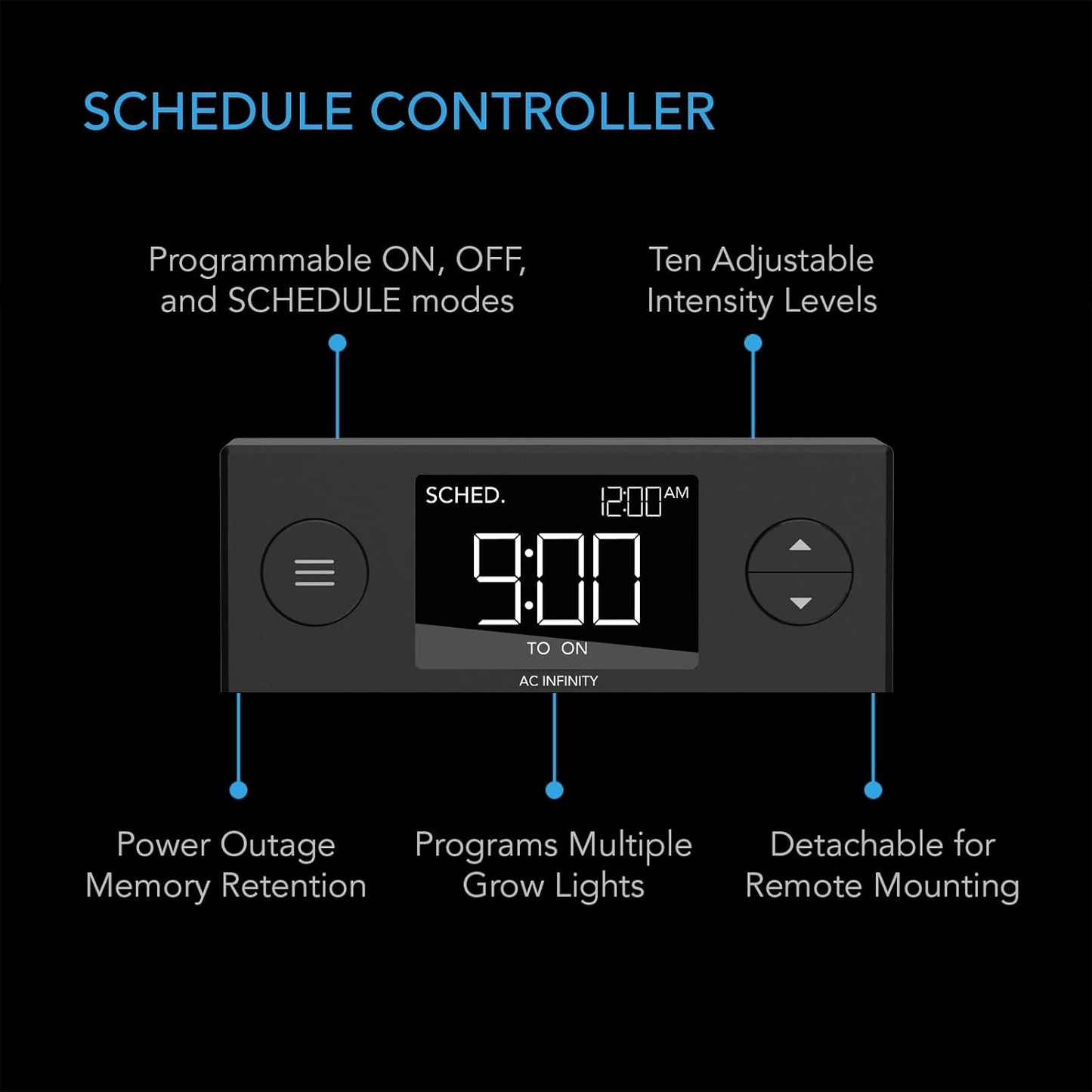 AC Infinity Heavy-Duty Humidity Dome 5x8 Germination Kit, Full Spectrum LED Grow Light Bars w/Samsung LM301H EVO LEDs, Heat Mat, 3 mm Thickest Dome, Trays, Vented Panels, for Seed Starting