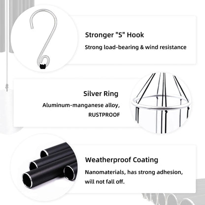 Personalized 36" Bereavement Wind Chimes for Outside, Memorial Gift in Remembrance of a Loved One, Sympathy Gift for Loss of Mother Father Husband, Garden Patio Decor