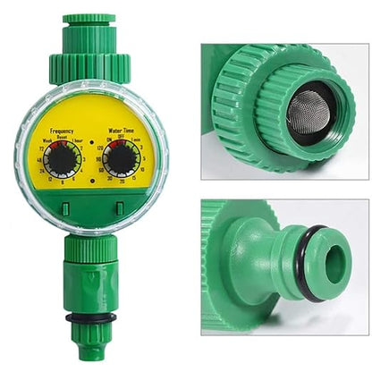 Hose Watering Timer Sprinkler Timer, Programmable Water Timer for Garden Hose, Outdoor Faucet, Drip Irrigation and Lawn Watering System