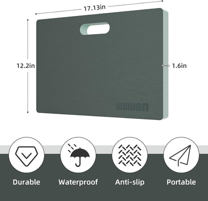 Yoga kneeling mat, 1.5inch Thick,Knee Push-ups, Plank Support & Yoga Elbows/Knees Mat Provides Cushion for Kneeling & Elbows