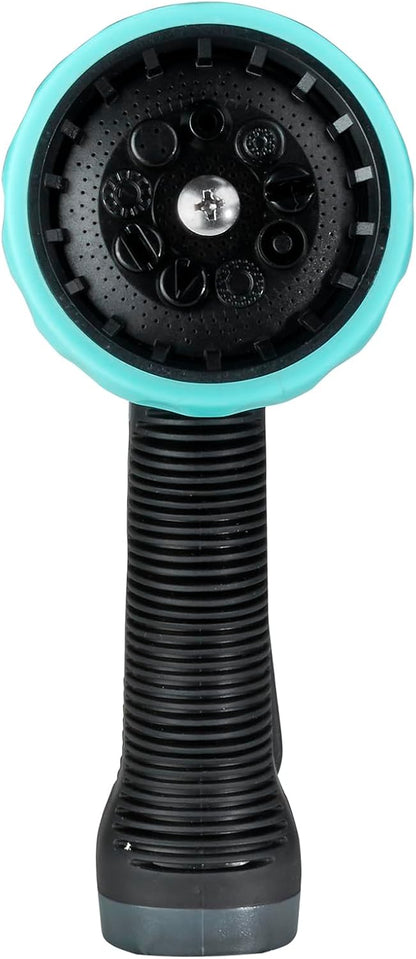Garden Hose Nozzle 2 Pack Includes 8 Pattern and Adjustable Jet with Rear Trigger 500014 by New England Garden Tools: Cleaning Kitchens & Work Sites, Watering Plants & Yards, Washing Cars & Pets