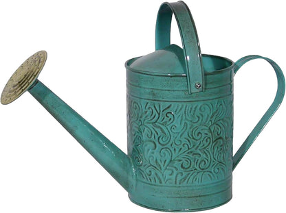Robert Allen Home & Garden MPT01182 Metal Watering can, 1 Gallon, Surf