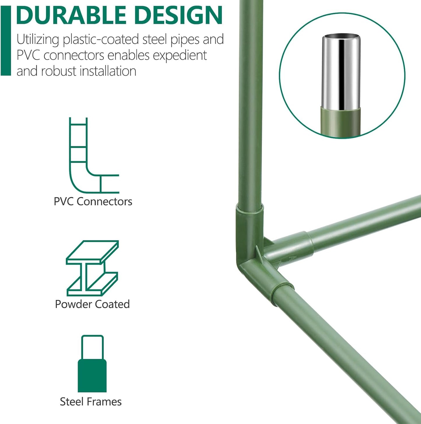 Mini Indoor Greenhouse Tabletop Garden Nursery Plant Cover Tent Humidity Domes for Home Gardening Germination and Seedling Propagation - 23x12x16.5 Inches