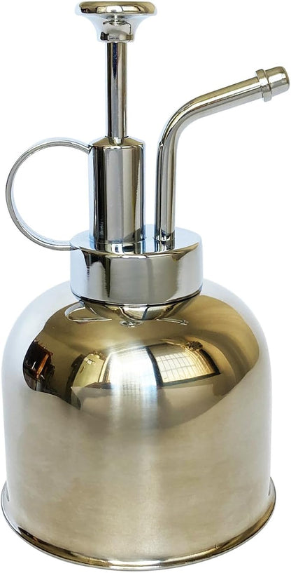 Plant Mister Spray Bottle Stainless Steel Plant Sprayer, Small Watering can Plant Spray Bottle Modern Gardening Tools for Indoor Potted Plants Watering and Spraying