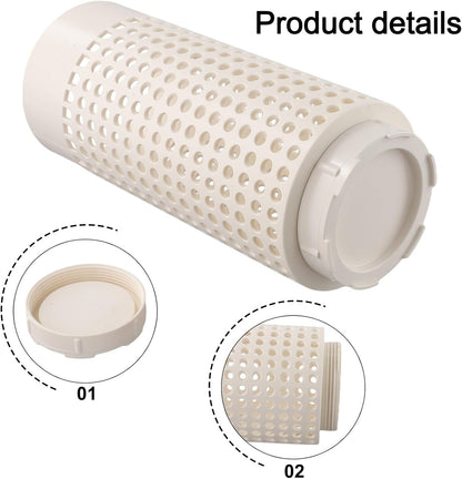 Underground Worm Farm, Outdoor Worm Compost Bin, Garden Mini Vermicomposting bin with Holes and Lid, for Garden Vegetable Patch Backyard(2Pcs)