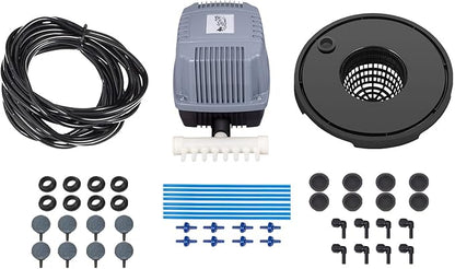 VEVOR DWC Hydroponic System, 5 Gallon 8 Buckets, Deep Water Culture Growing Bucket, Hydroponics Grow Kit with Pump, Air Stone and Water Level Device, for Indoor/Outdoor Leafy Vegetables