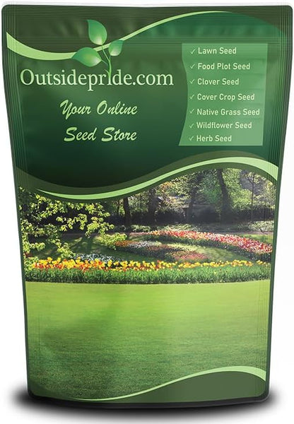 Outsidepride Creeping Red Fescue Grass Seed - 50 Lbs. Cool Season, Soft Textured, Self-Repairing Fine Fescue Grass Seeds for Lawn w/OptiGrowth Coating, Ideal for Dryland Cover Crop & Landscaping