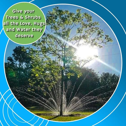 Tree Sprinkler with 360° Outward Direction, Water Sprinkler for Trees That Reaches The Nutrition Zone for Tree Root Watering (11")