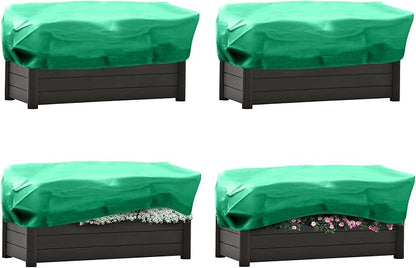 Plant Covers Freeze Protection – 4 Pack 59"x20"x22" Winter Plant Cover Cold Weather Tree Frost Cloth Warm Blankets Shrub Covers for Outdoor Plant