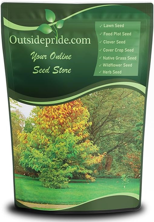 Outsidepride Hard Fine Fescue Grass Seed - 5 lbs. Low-Growing, Drought & Shade-Tolerant, OptiGrowth Coated Seed for Lawn & Turf, Ideal for Low-Maintenance, Dense, & Resilient Green Ground Cover