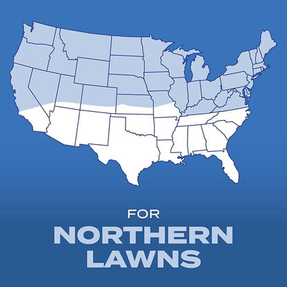 Scotts Turf Builder Grass Seed Sun and Shade Mix with Fertilizer and Soil Improver, Thrives in Many Conditions, 16 lbs.