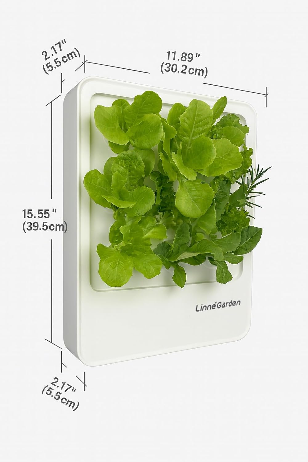 Indoor Garden Hydroponic System with LED Grow Light Indoor herb Garden, Indoor Garden Hydroponic System with LED Grow Light (White)