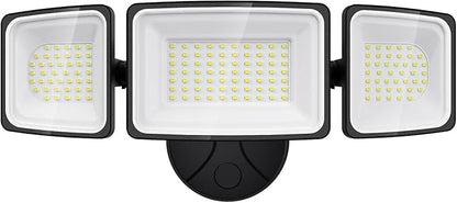 Onforu 130W LED Security Light, 13000LM Outdoor Indoor Flood Light Switch Controlled, IP65 Waterproof LED Exterior Floodlight, 6500K White Wall Mount Security Lighting for Entryway,Garage,Yard,Eave