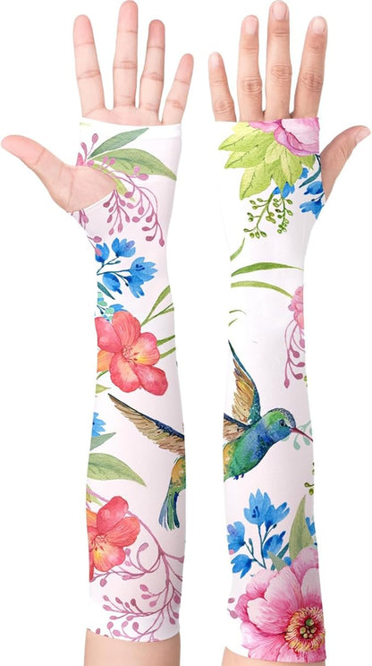 Gardening Sleeves for Women Farm Sun Protection Thorn Proof Cooling Arm Sleeves to Cover Arms for Garden Sports